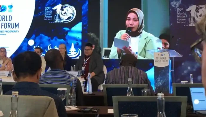 Sahara Putri Ayu, Pemudi Asal Indramayu Jadi Narasumber di WWF Bali