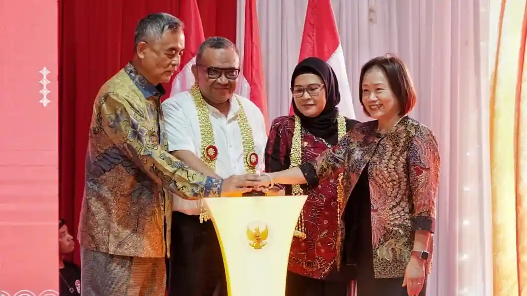 groundbreaking pabrik sepatu di indramayu