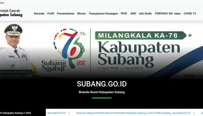 Diserang Malware Judi Online, Situs Pemkab Subang Dipasang CSIRT