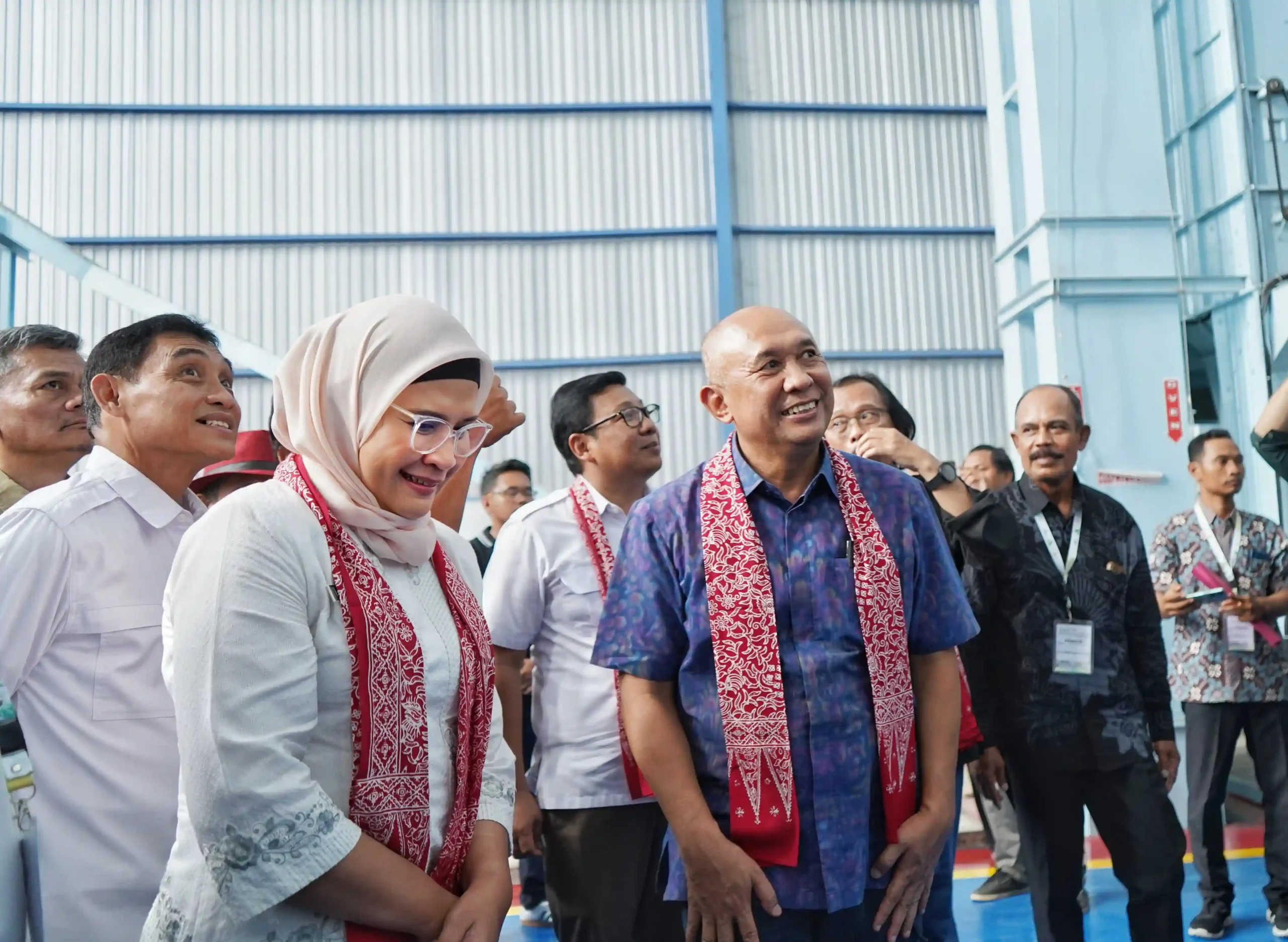 Bupati Nina resmikan rice milling plant di widasari