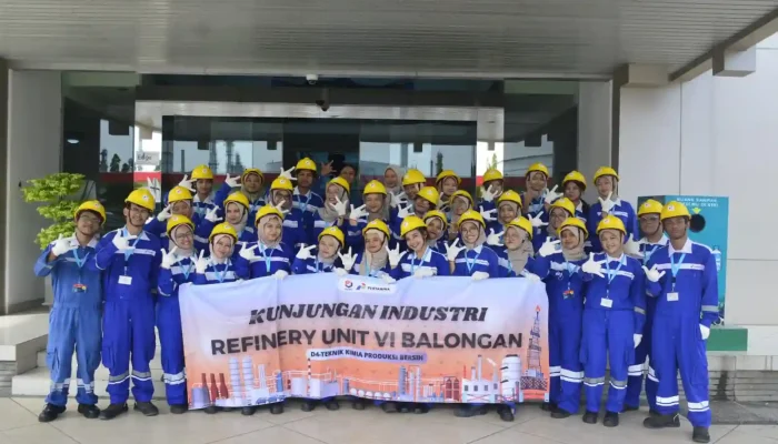 Belajar Olah Migas, 32 Mahasiswa Polban Kunjungi Pertamina Balongan