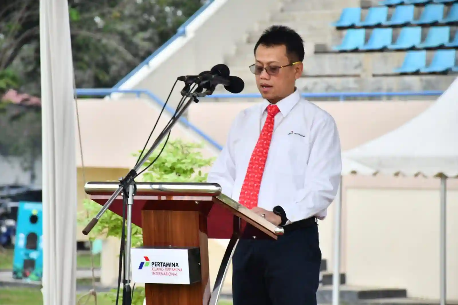 pertamina ru vi balongan gelar peringatan hari lahir pancasila 2024