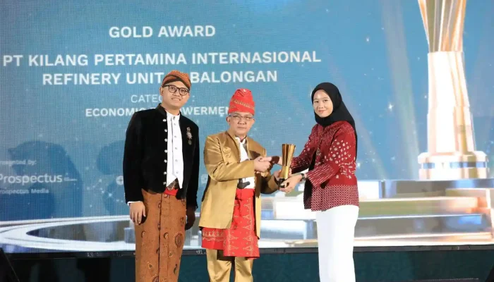 Berdayakan Pemuda Lewat Forderin, Pertamina Balongan Terima Penghargaan Bidang CSR