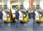 Lakalantas Libatkan Truk dan Mobil Box di Jalur Pantura Indramayu