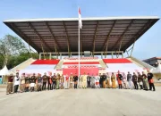 Kenakan Pakaian Adat Nusantara, Pertamina Balongan Gelar Upacara HUT RI Ke-79