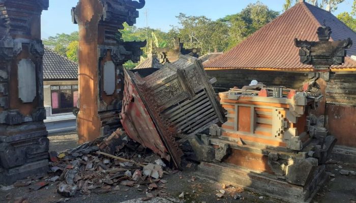Bali Diguncang Gempa! Tak Ada Korban Jiwa, Tapi Kerusakan Meluas di Tiga Kabupaten!