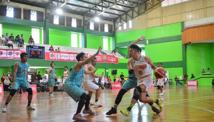 Pertamina Balongan Pertahankan Gelar Juara di Turnamen Basket Antar Kilang