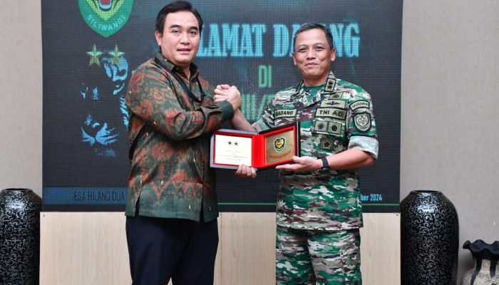 Jaga Sinergitas, GM Kilang Balongan Kunjungan kerja ke Pangdam III Siliwangi