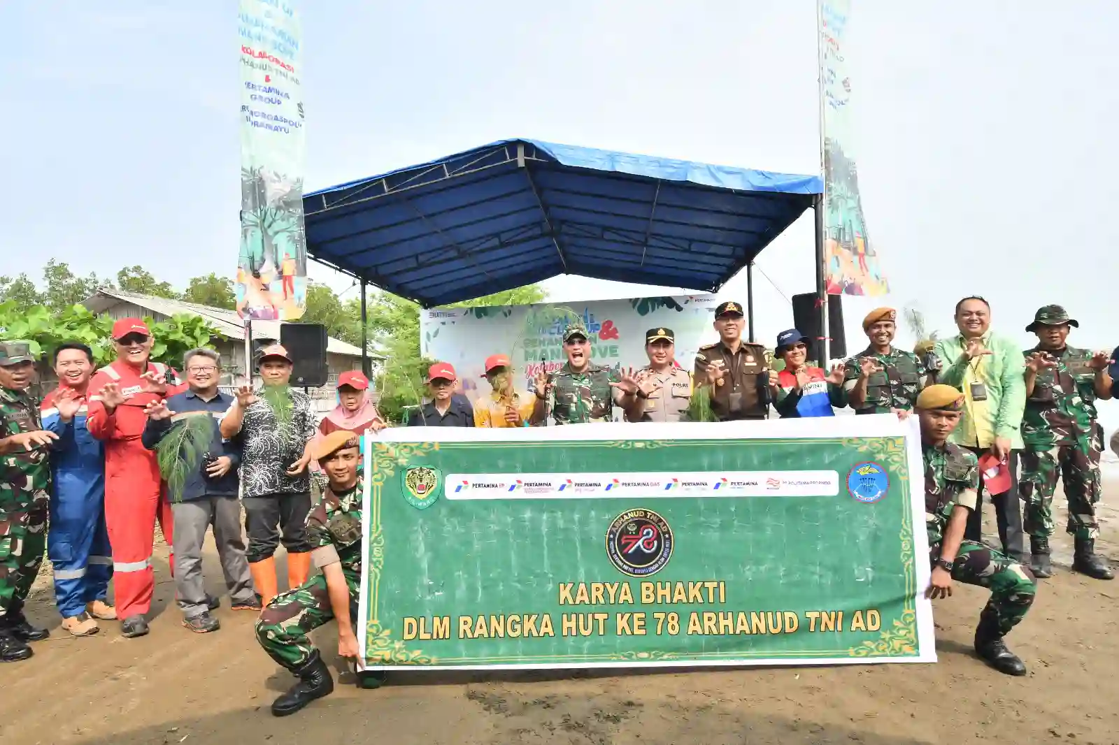 Kilang Balongan Dukung Hijaukan Pesisir Pantai