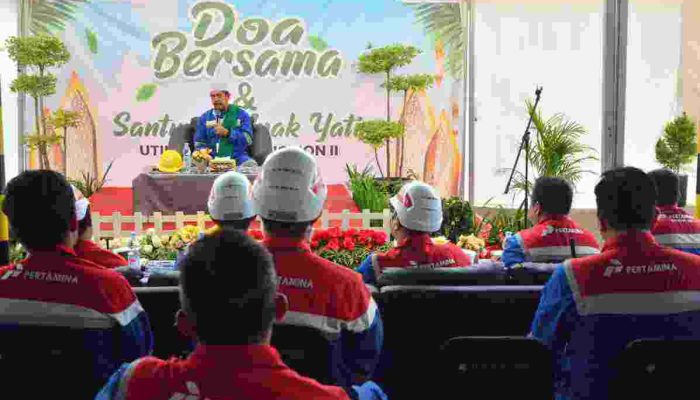 Pekerja Adakan Acara Doa Bersama Dan Santunaan Anak Yatim Piatu