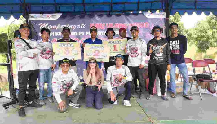 Rayakan HUT Pertamina Balongan, Adakan Lomba Mancing Mania