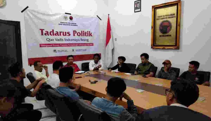 Gelar Diskusi, Fraksi PDIP Indramayu bersama Aktifis Kritisi Indramayu Reang