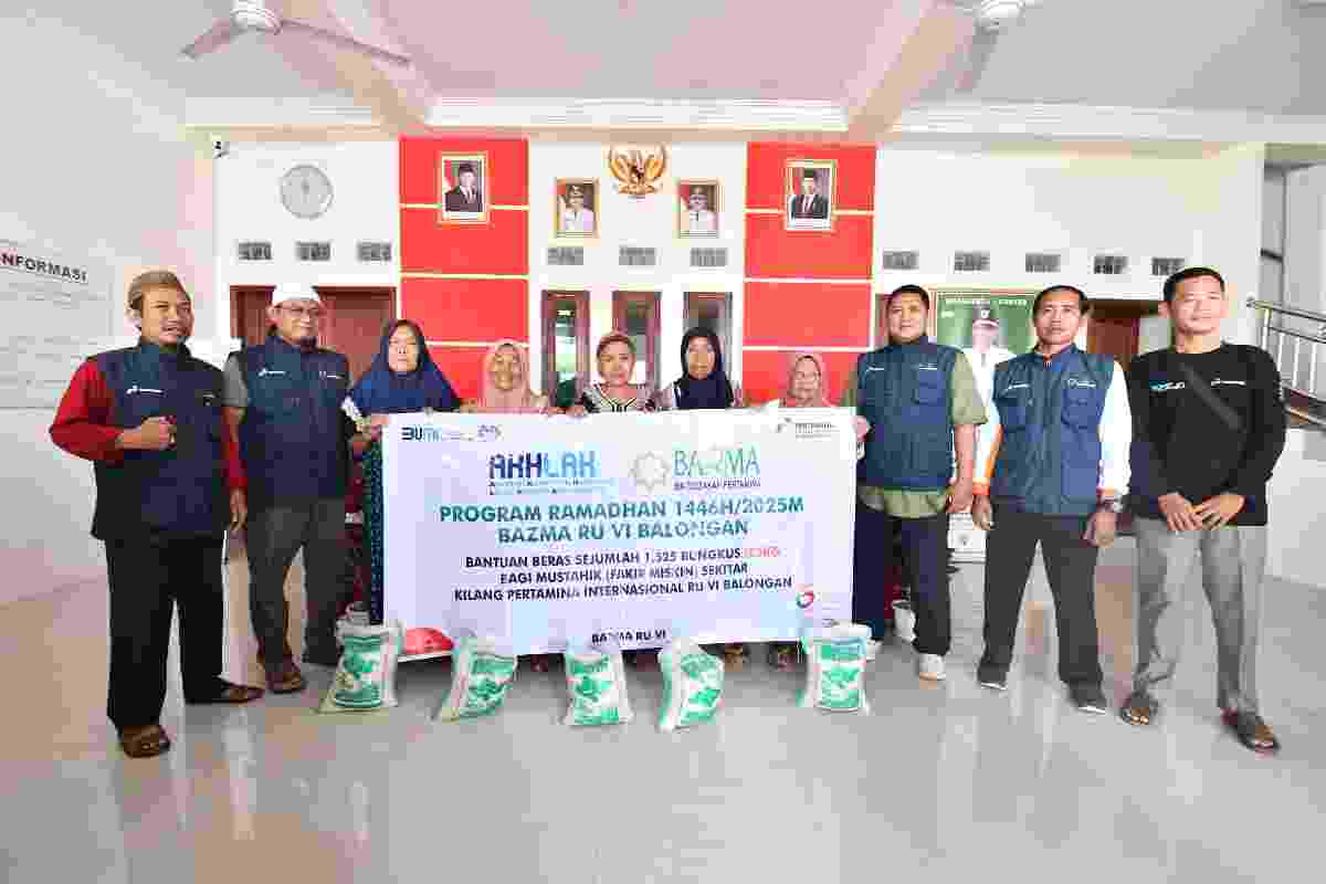 Kilang Balongan Salurkan Zakat Profesi Buat Lansia Dan Dhuafa
