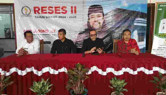 Reses II Sidang Tahun 2024-2025 Wakil DPRD propinsi Jawa Barat