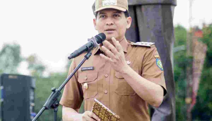 Awal Masuk Kantor Bupati Indramayu Lucky Hakim Langsung Pimpin Apel Pagi