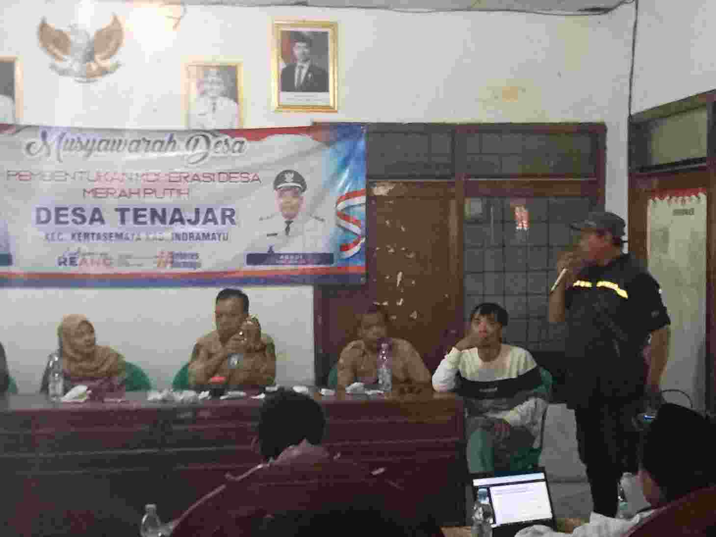 Solekudin Terpilih Menjadi Ketua Koprasih Merah Putih Tenajar Tengah Indramayu