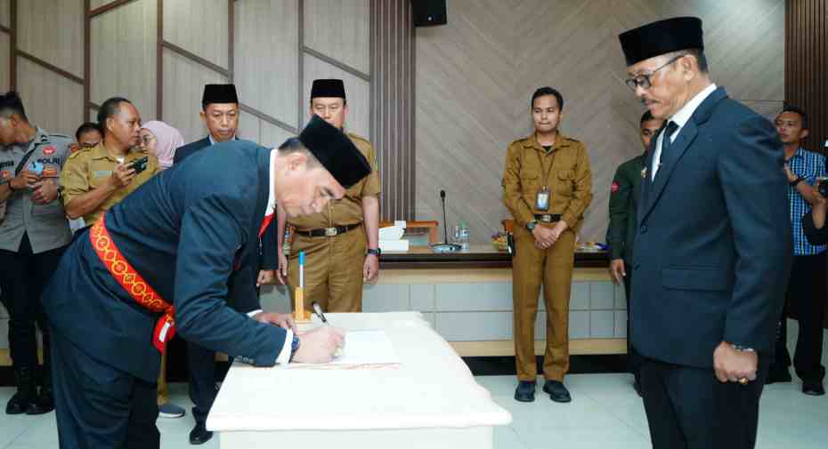 Wakil Bupati Syaefudin Lantik Duta Pancasila