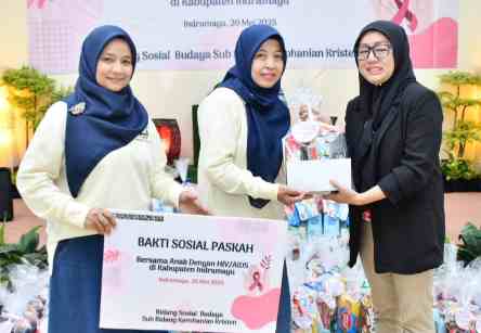 Peringari Hari paskah,Kilang Balongan Peduli ADHA