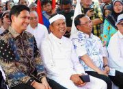 KDM dan Lucky Hakim Tinjau Pembangunan Pabrik Sepatu di Desa Cikawung