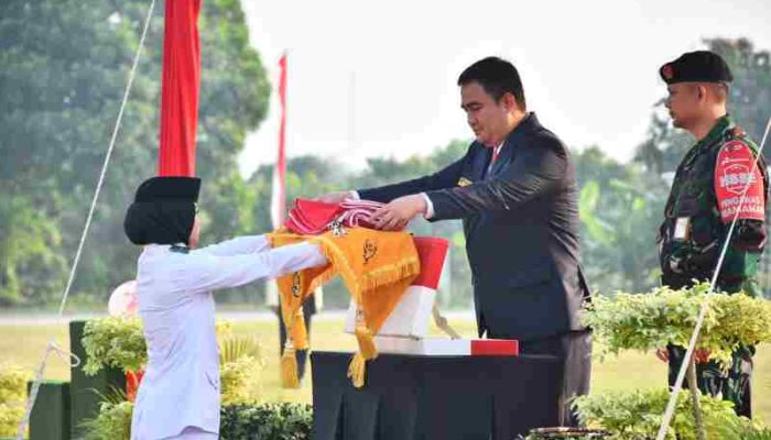 Kilang Balongan Sambut HUT RI Ke-80,Gelar Upacara Bendera Merah Putih