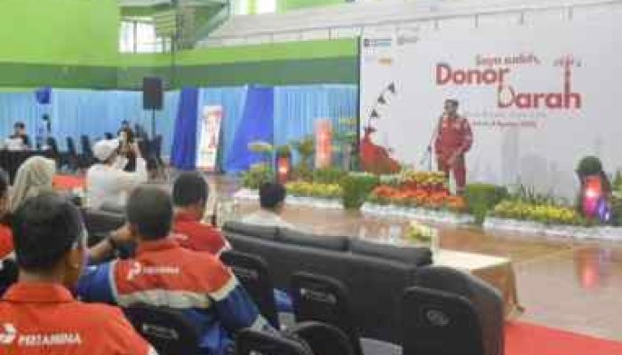“Give Blood,Give Life” Tema Dari Perwira Kilang Balongan