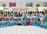 Makan Siang Bergizi Untuk Ratusan Siswa SD Dari PWP Dan KWP Kilang Balongan