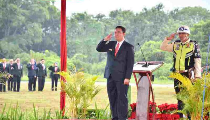 Peringati Hari Pahlawan,GM dan Staf Kilang Balongan Adakan Upacara