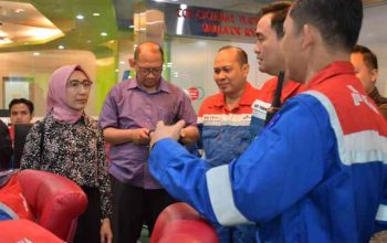 Sarana Latihan Operator Kilang,Ditinjau Dorektur SDM Pertamina