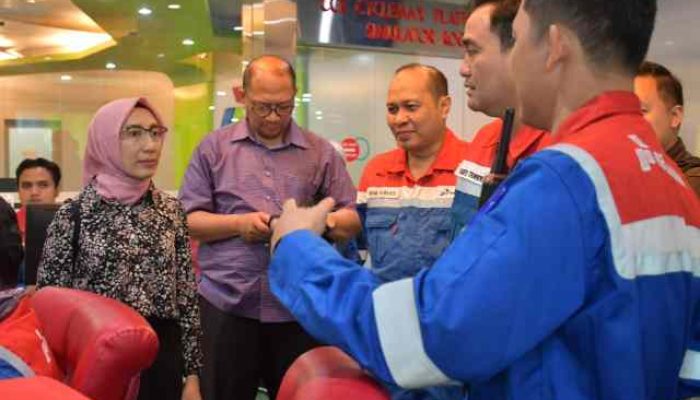 Sarana Latihan Operator Kilang,Ditinjau Dorektur SDM Pertamina