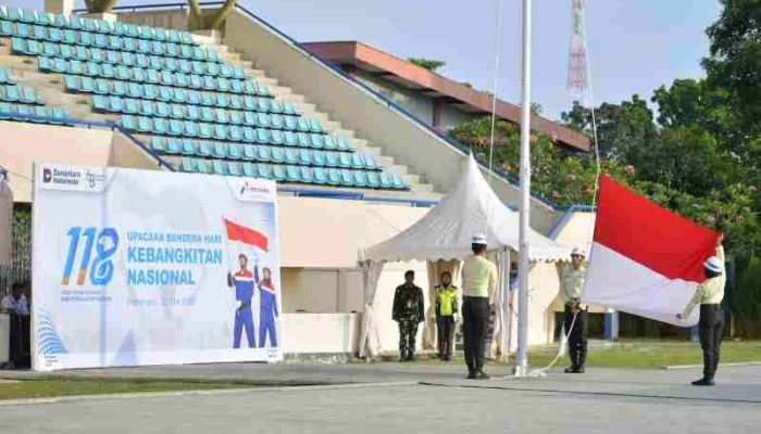 Peringati Harkitnas Ke-11 Kilang Balongan Gelar Upacara Bendera