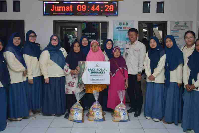 Jelang HUT PWP XXVI, Salurkan Ribuan Paket Sembako