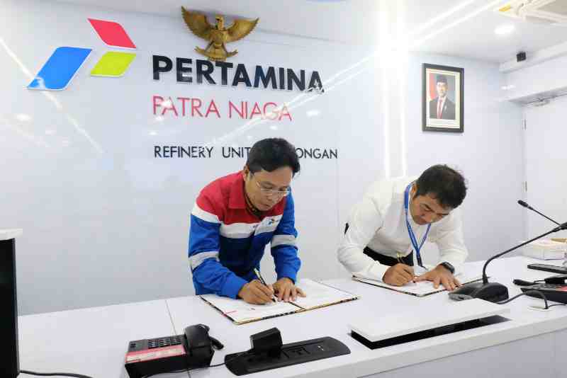 Tanda Tangan Perjanjian Kerjasama Untuk Ketahanan Energi Nasional